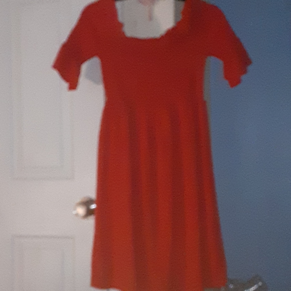 Red dress
